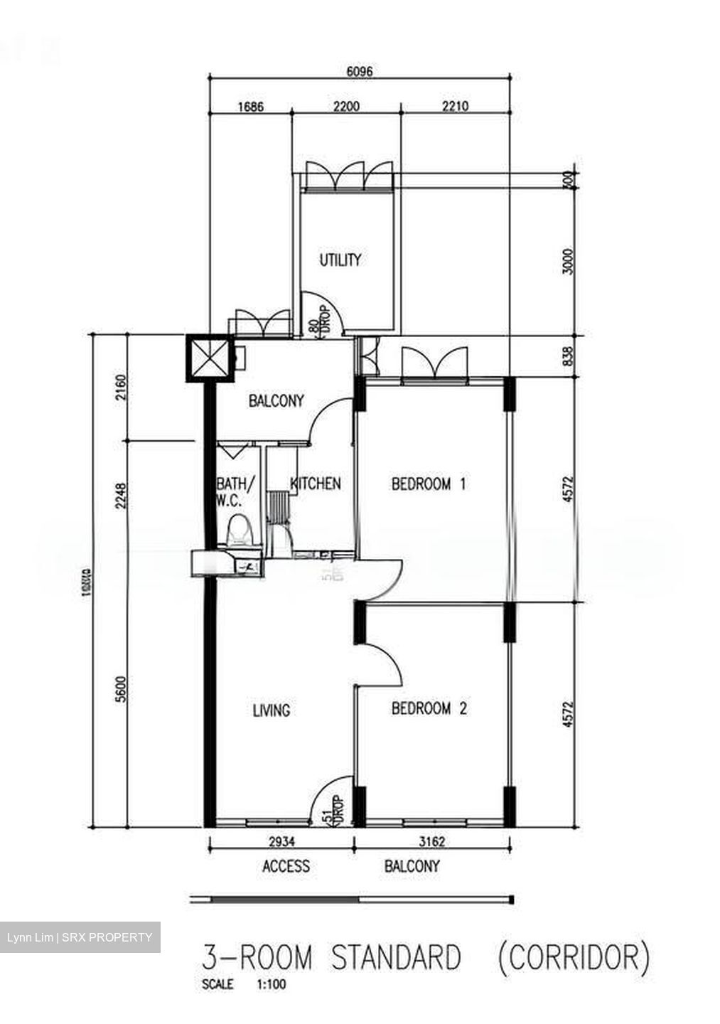 Blk 22 Bukit Ho Swee Court (Bukit Merah), HDB 3 Rooms #593558471